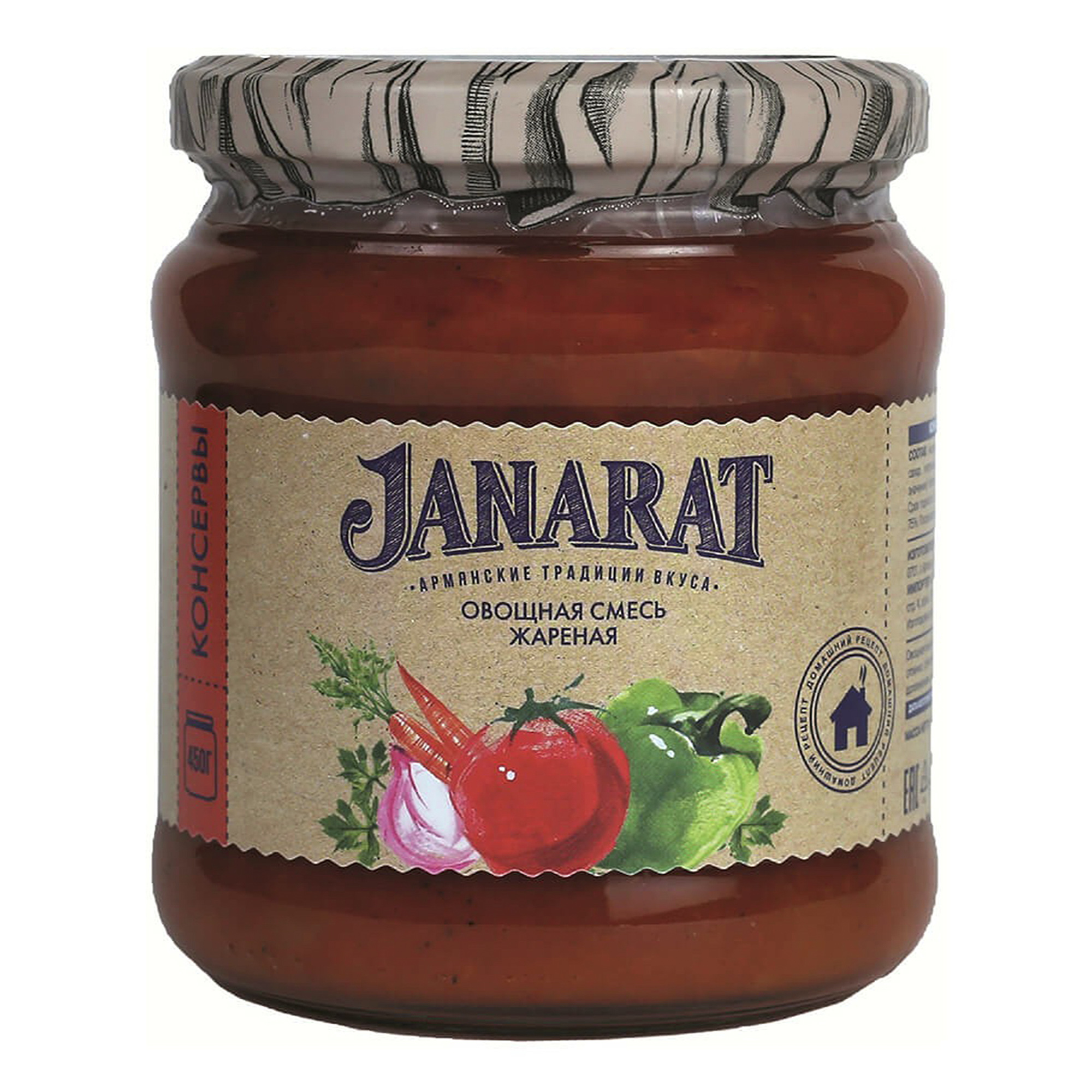 

Овощная смесь жареная Janarat 450 г