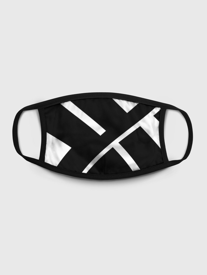 

Многоразовая маска унисекс Burnettie Black And White, Разноцветный, Black And White