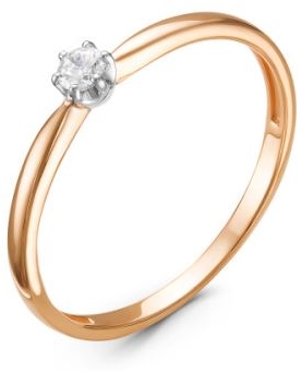 

Кольцо женское Diamond Union 5-2126-103 р.17, 5-2126-103