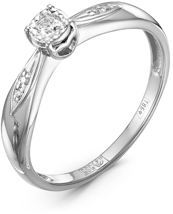 

Кольцо женское Diamond Union 5-2188-103 р.17.5, 5-2188-103