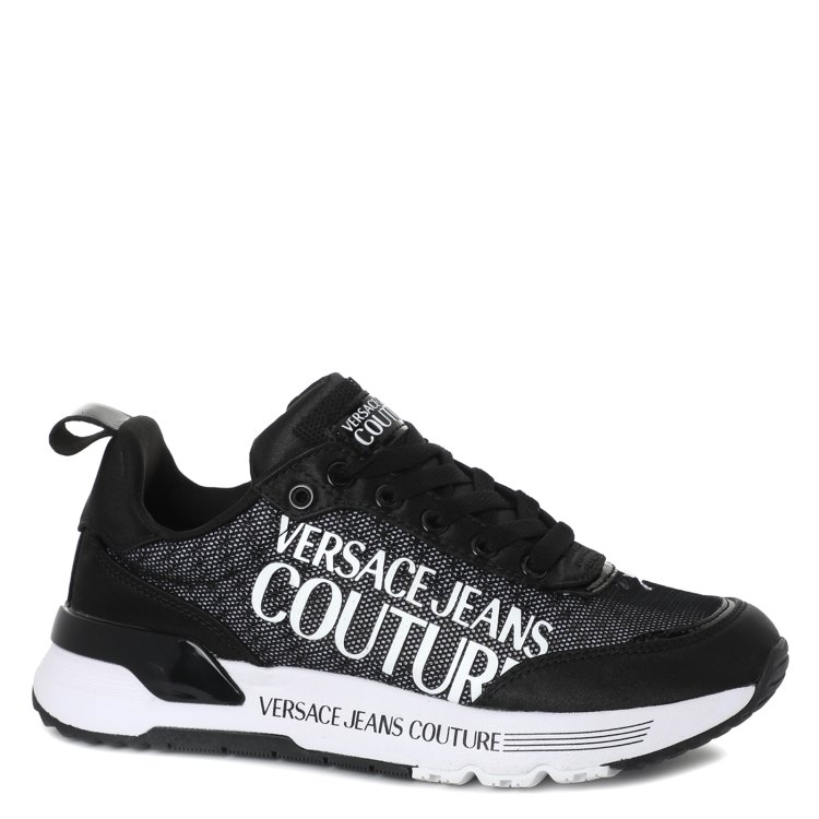 фото Кроссовки женские versace jeans couture 72va3sa3 черные 36 eu