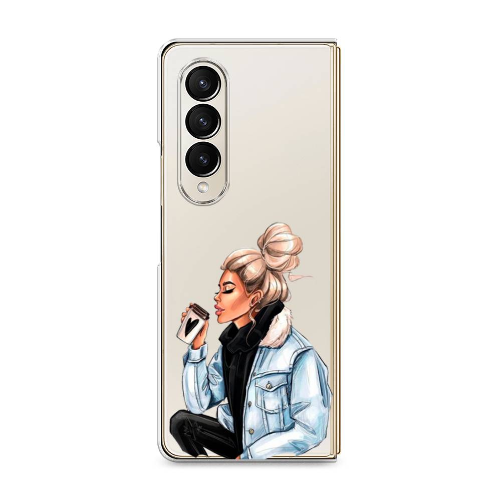 

Чехол Awog на Samsung Galaxy Z Fold 4 / Самсунг Галакси Зет Фолд 4 "Cute girl", Разноцветный, 2106950-7