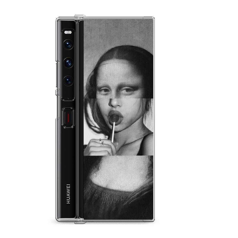 

Силиконовый чехол "Mona Lisa sucking lollipop" на Huawei Mate Xs 2 / Хуавеи Мате Xs 2