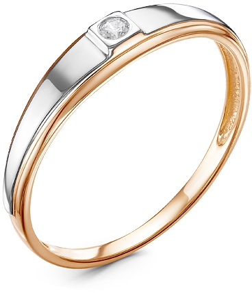 

Кольцо женское Diamond Union 5-3001-103 р.17, 5-3001-103