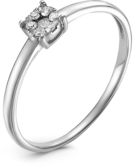 

Кольцо женское Diamond Union 5-3073-103 р.17.5, 5-3073-103ИНВ-1Б