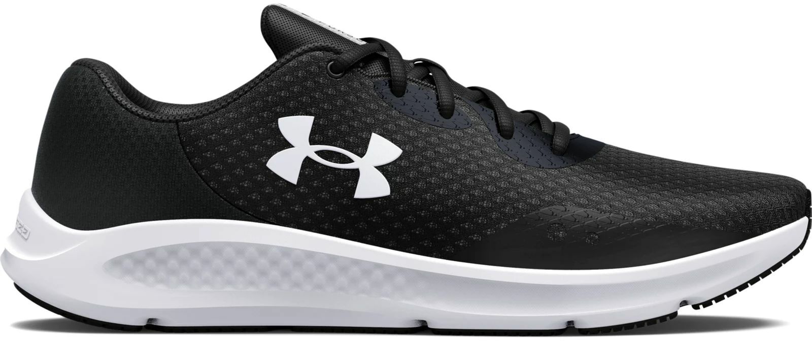 

Кроссовки мужские Under Armour Charged Pursuit 3 черные 7.5 US, Черный, Charged Pursuit 3