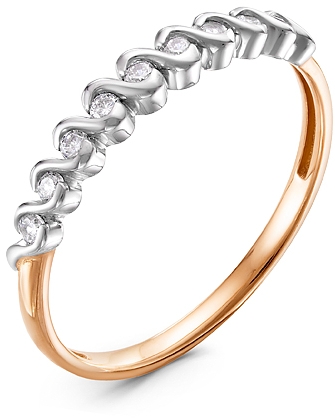 

Кольцо женское Diamond Union 5-3312-103 р.17, 5-3312-103