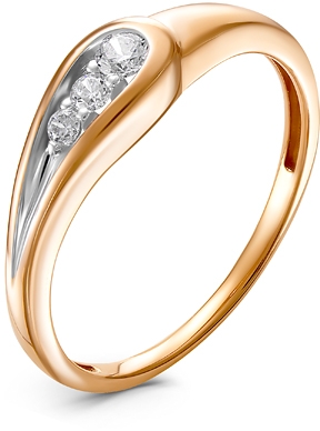 

Кольцо женское Diamond Union 5-3356-103 р.18, 5-3356-103