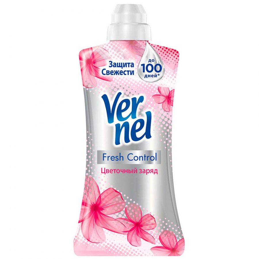 фото Кондиционер для белья vernel fresh control цветочный заряд 1.2л