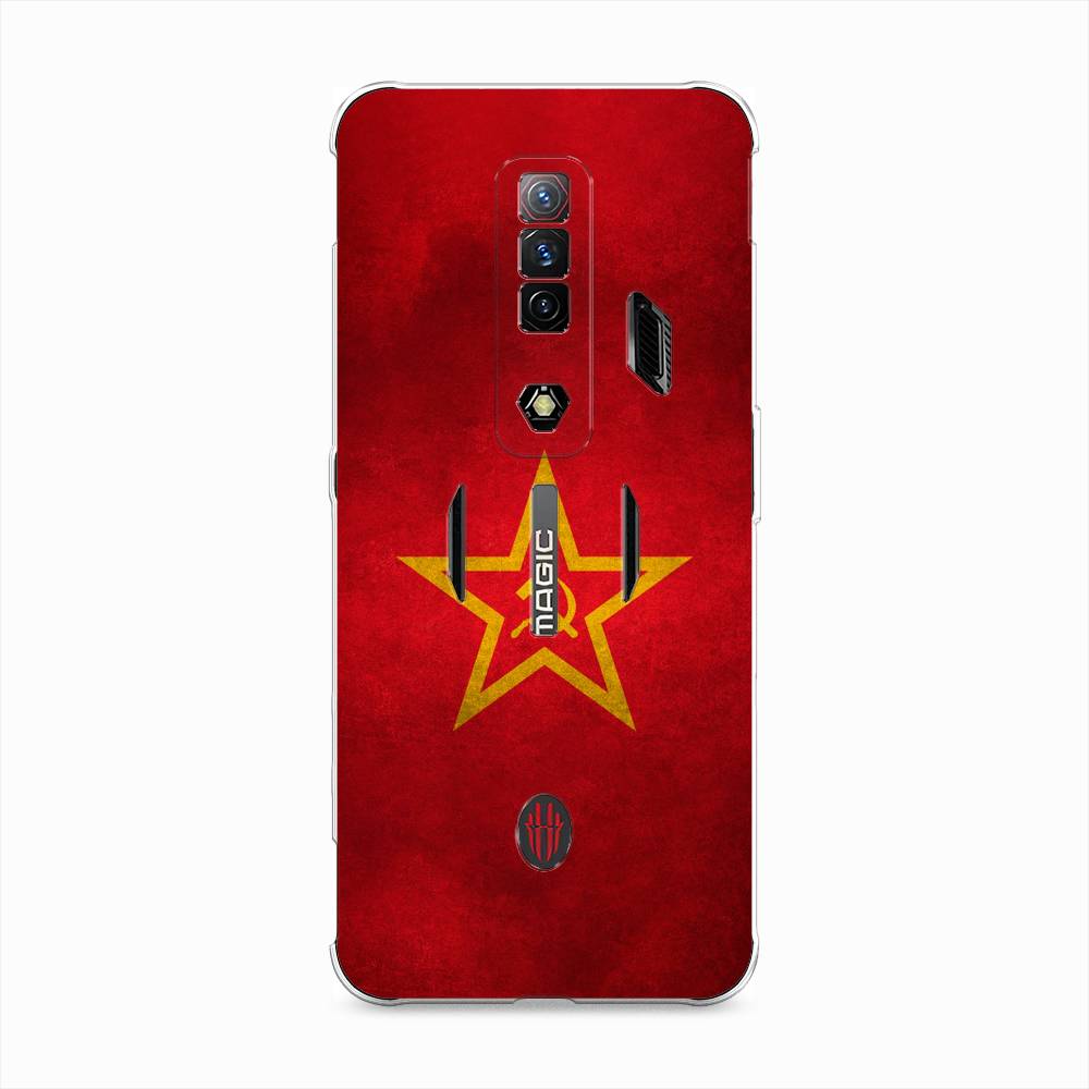 

Чехол Awog на ZTE Nubia Red Magic 7S / ЗТЕ Нубия Ред Мэджик 7С "Красное знамя", Разноцветный, 136350-10