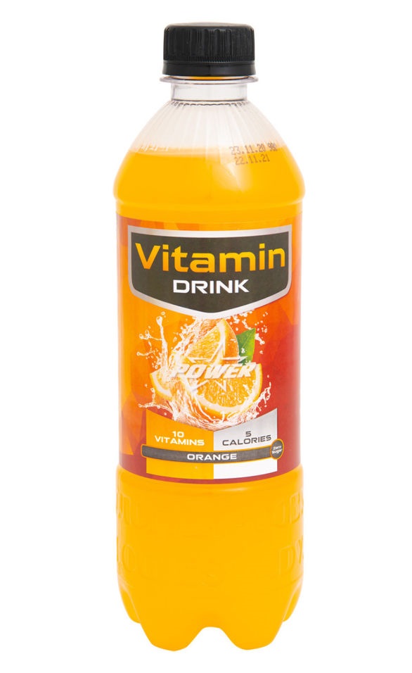 Напиток Vitamin Drink Power Star Апельсин витаминизированный 500мл