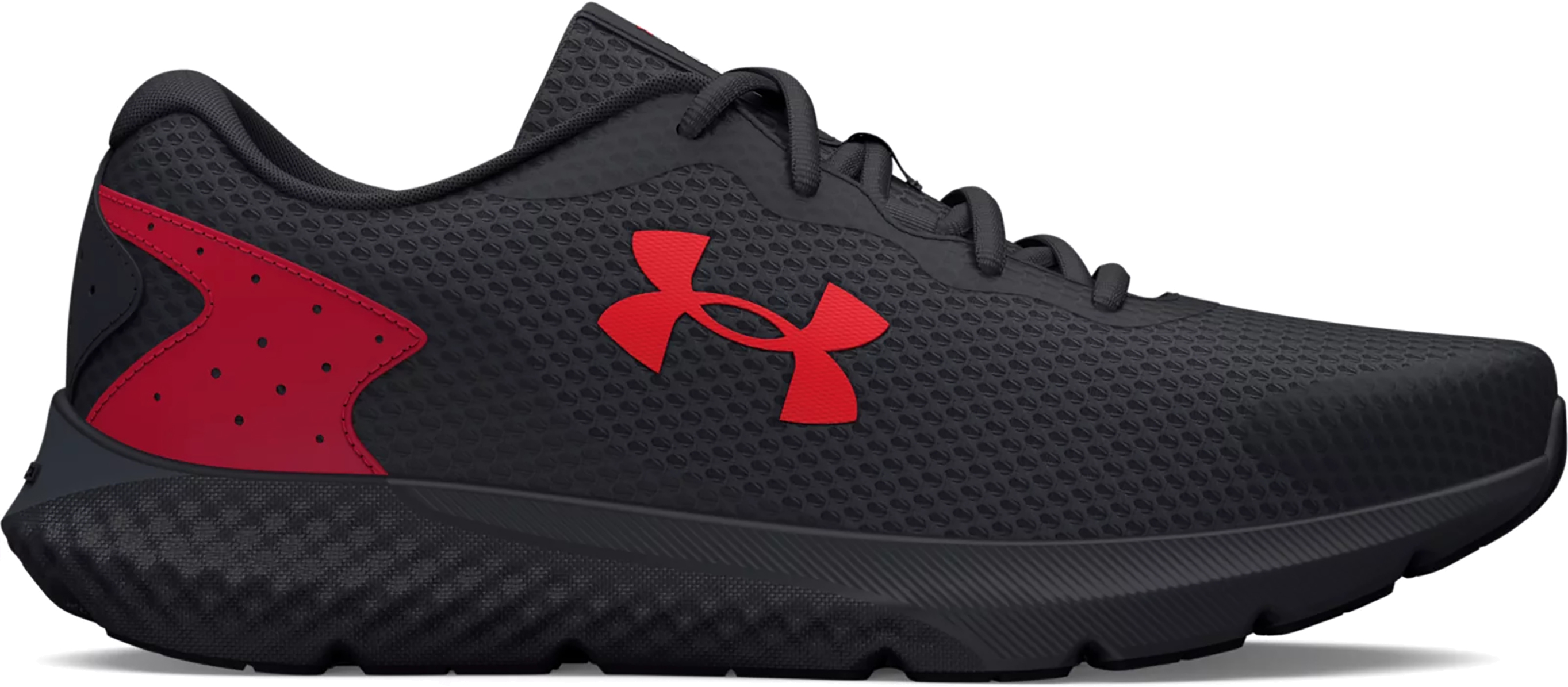 

Кроссовки мужские Under Armour Charged Rogue 3 черные 8.5 US, Черный, Charged Rogue 3