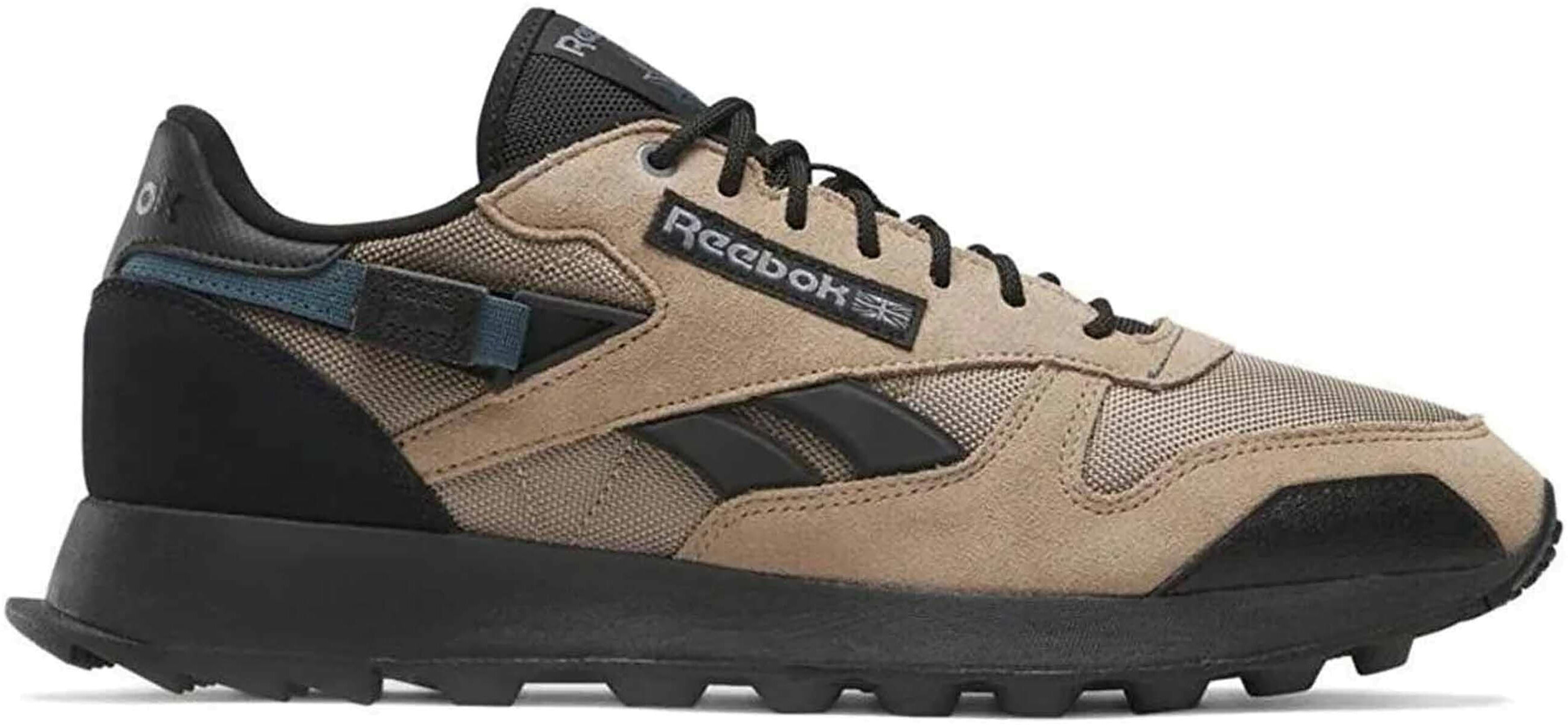 

Кроссовки мужские Reebok Classic Leather бежевые 11 US, Бежевый, Classic Leather