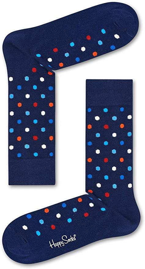 фото Носки унисекс happy socks dot01 разноцветные 42