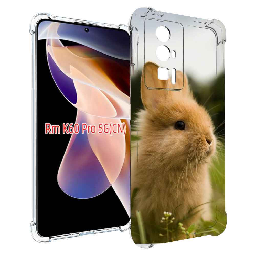 

Чехол MyPads Кролик для Xiaomi Redmi K60 Pro, Прозрачный, Tocco