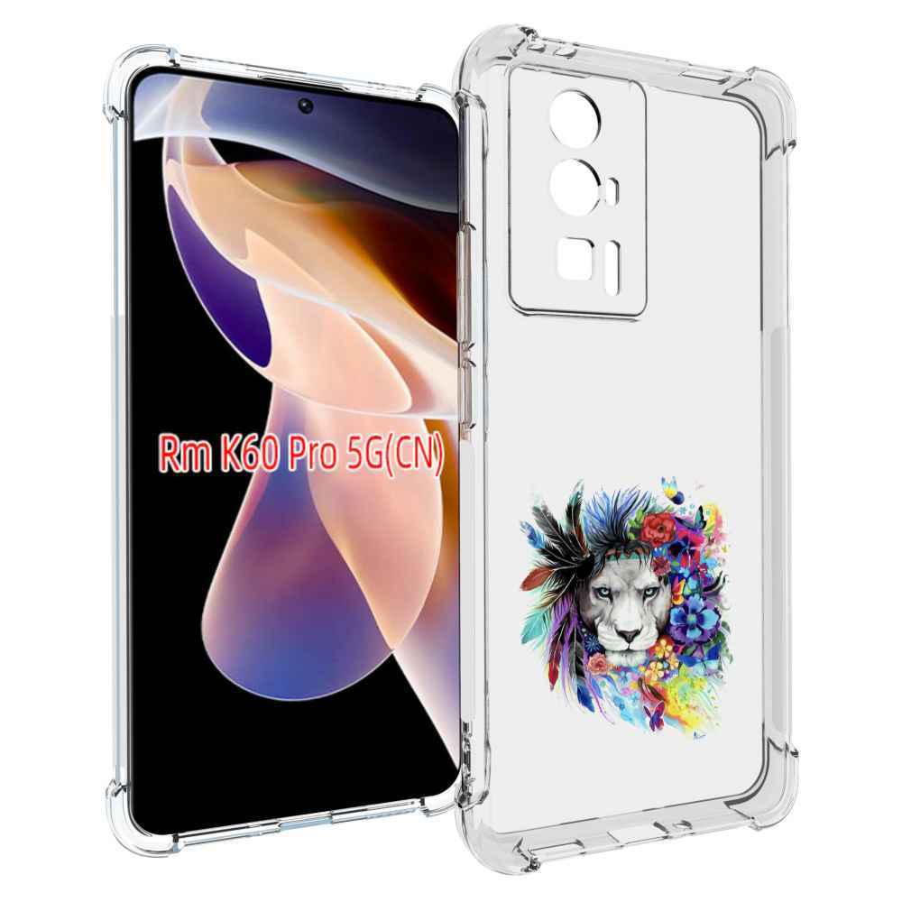 

Чехол MyPads Лев 2 для Xiaomi Redmi K60 Pro, Прозрачный, Tocco