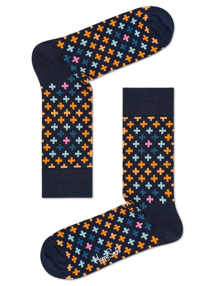 

Носки Happy Socks PLU01 черные 41, Черный, PLU01