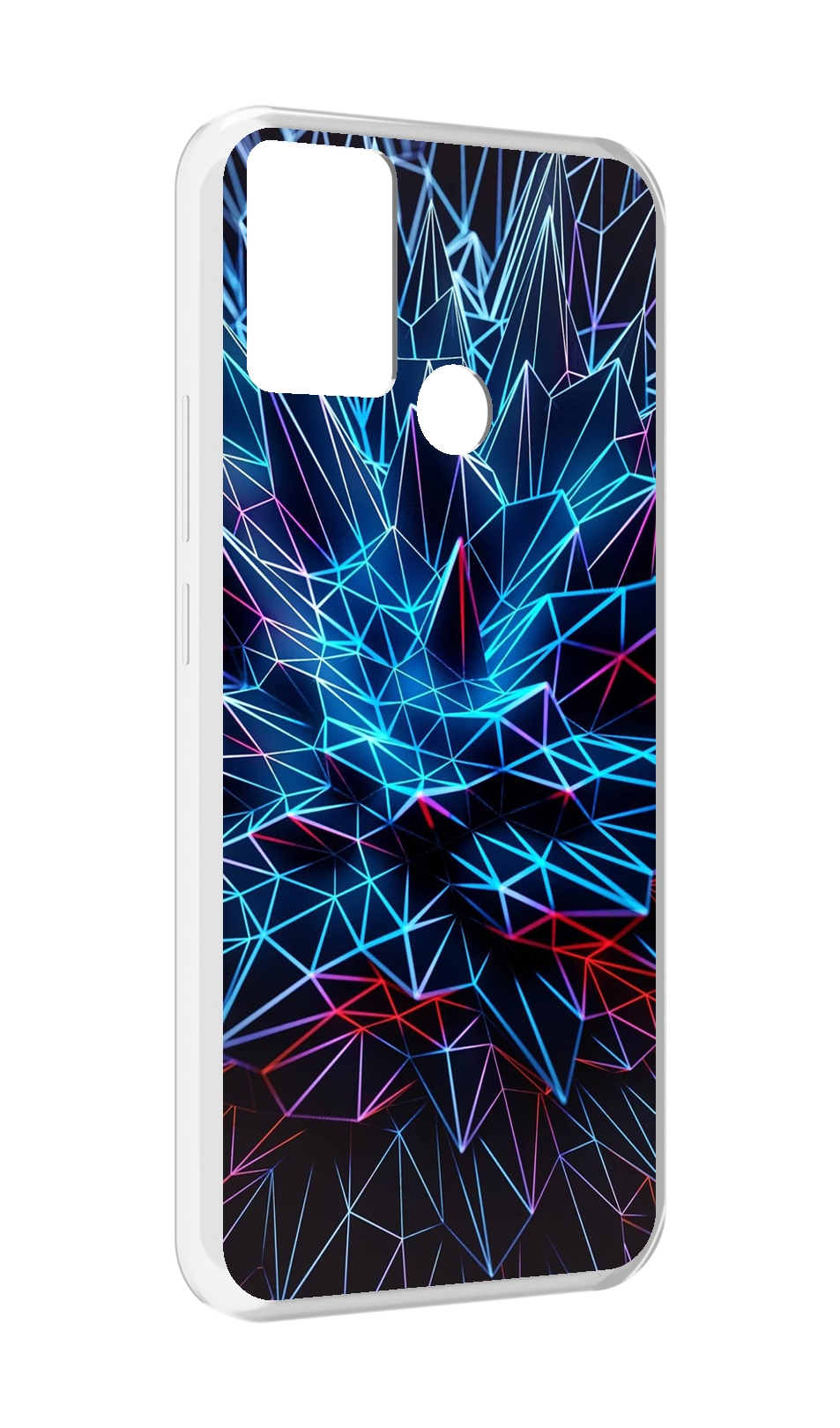 

Чехол MyPads неоновая-абстракция для Infinix Hot 11 Play, Прозрачный, Tocco