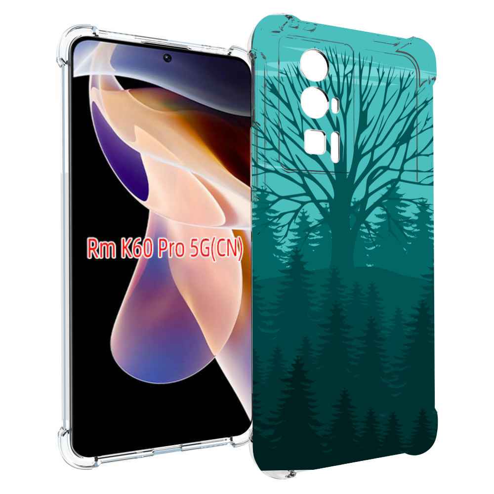 Чехол MyPads Лес для Xiaomi Redmi K60 Pro