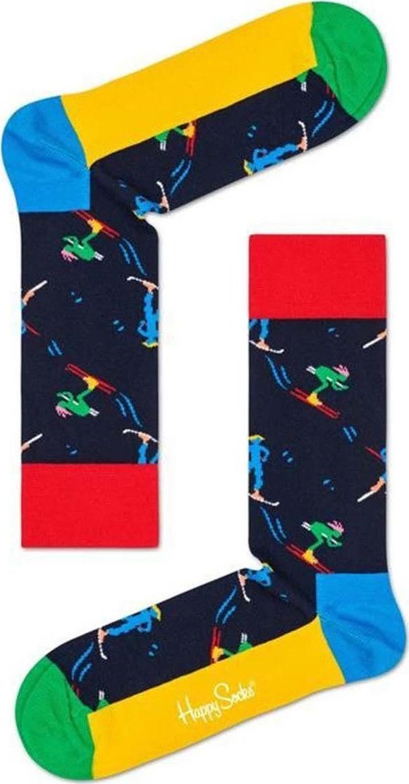 фото Носки унисекс happy socks ski01 разноцветные 42
