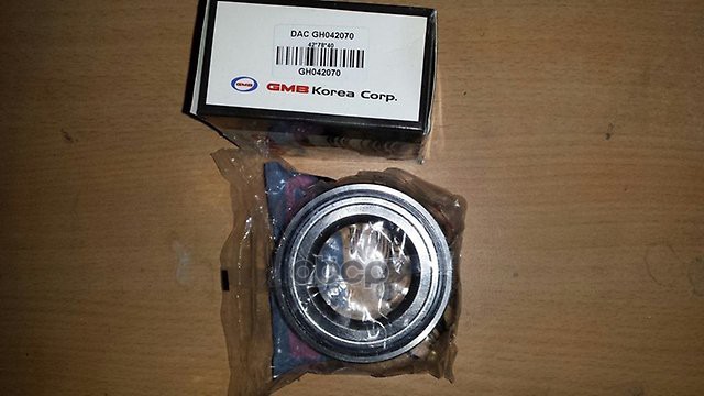 

Gh042070_подшипник Ступ. Передн. Kia Cerato 08>/Soul 1.6crdi 08> GMB арт. GH042070