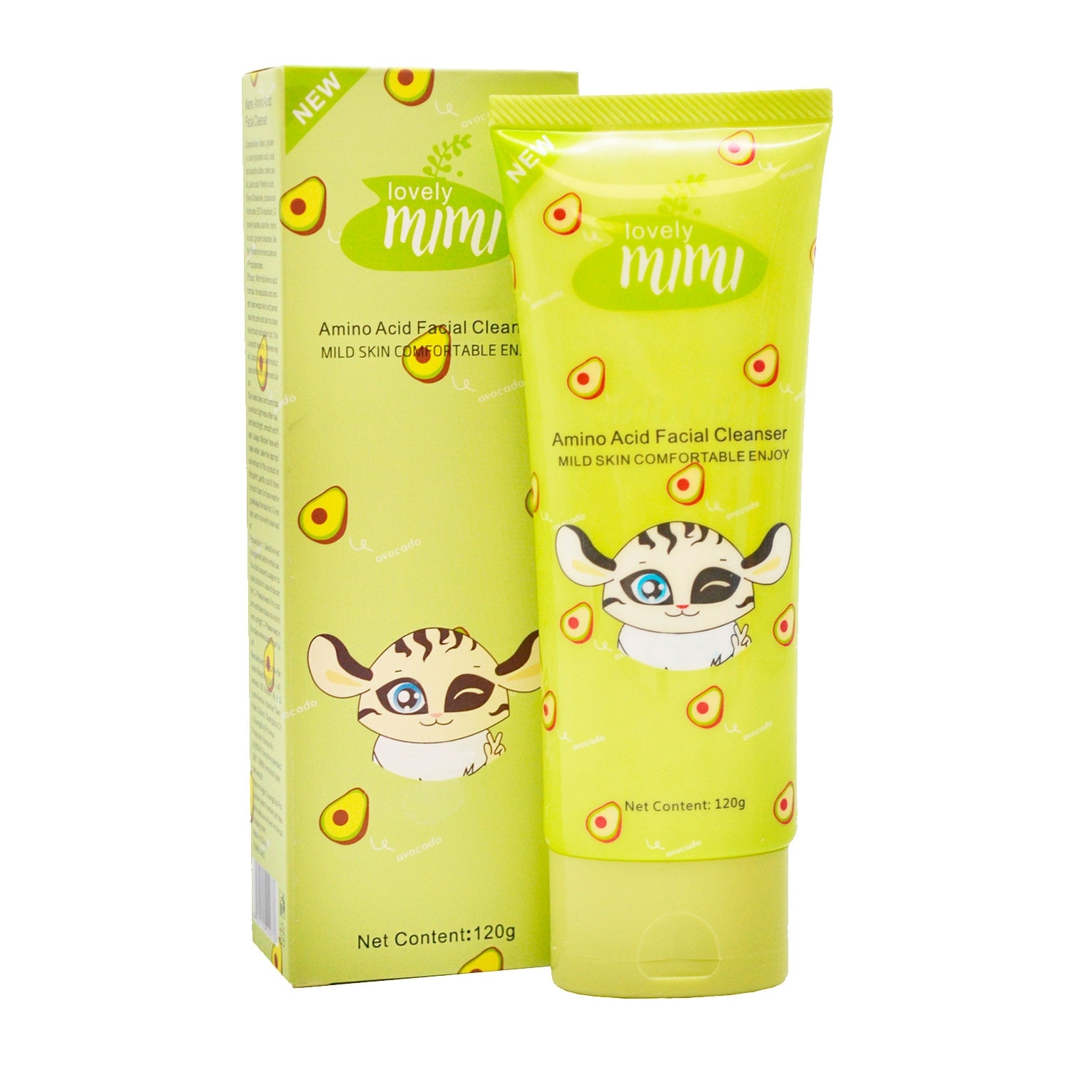 

Пенка для умывания New ToniMoly с аминокислотами и экстрактом авокадо,120 гр.