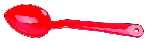 фото Ложка гарнирная 28см, п/к, жаропрочная, красная, серия jiwins p-016-red maco