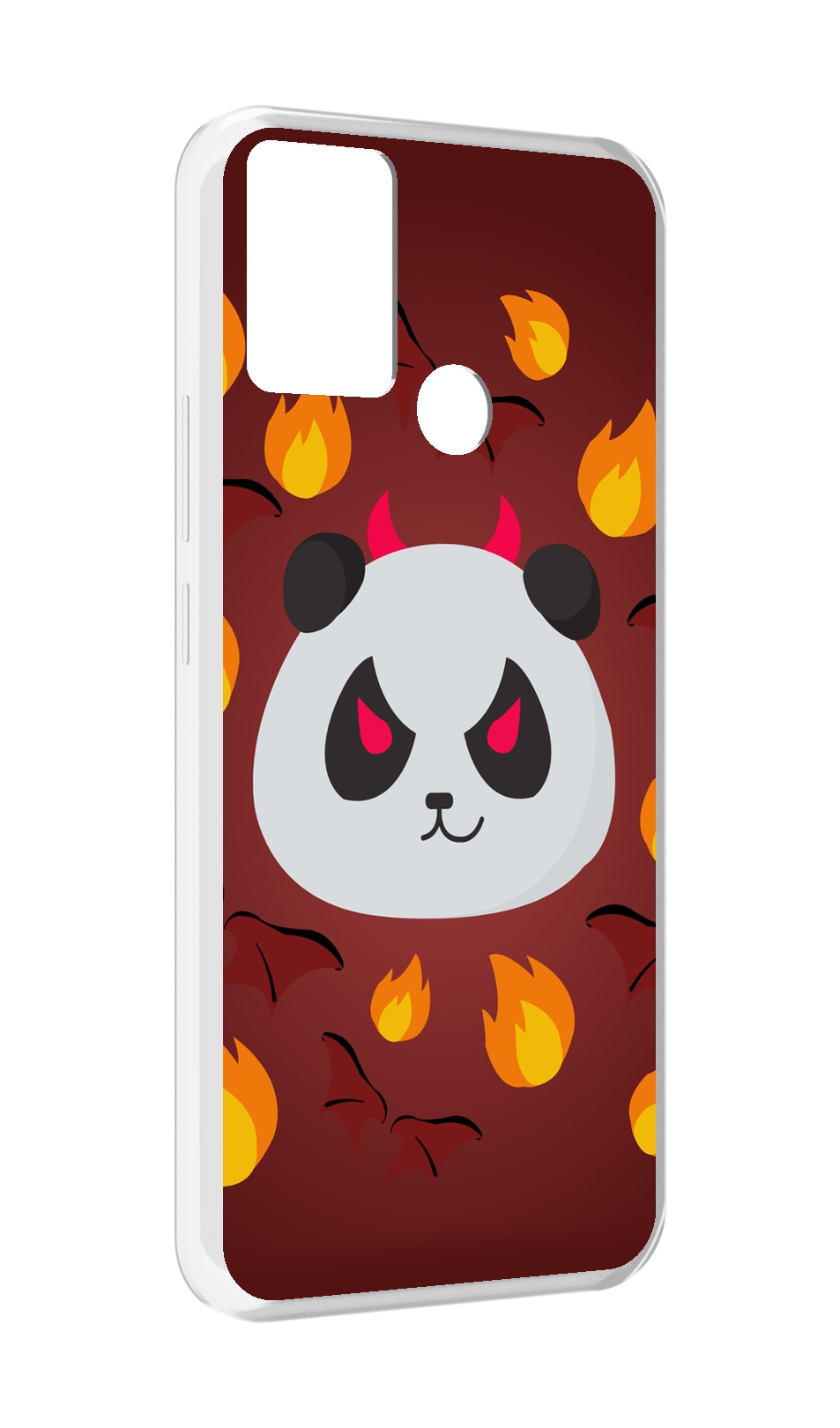 

Чехол MyPads огненная-панда для Infinix Hot 11 Play, Прозрачный, Tocco