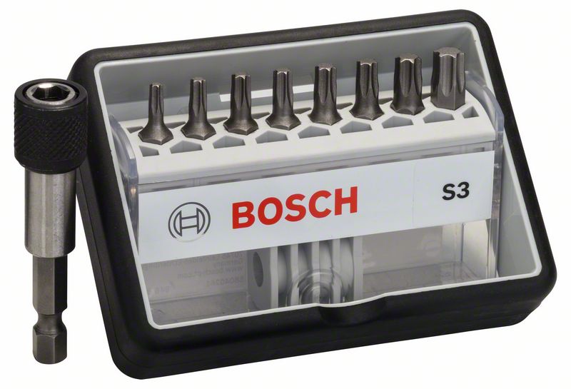 

Набор бит (8 шт) Robust Line S3 XH Bosch 2607002562
