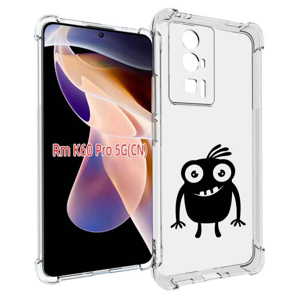

Чехол MyPads Масяня для Xiaomi Redmi K60 Pro, Прозрачный, Tocco