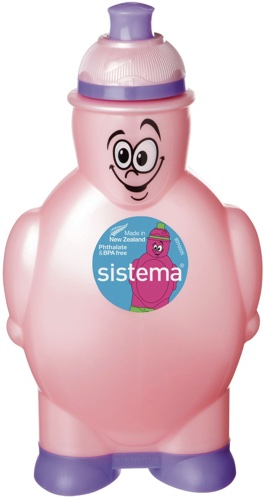 

Sistema Hydrate Happy Bottle, 350 мл Pink (790)