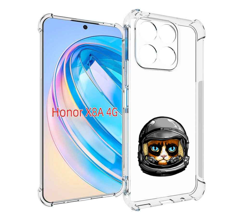 

Чехол MyPads кот космонавт для Honor X8a, Tocco