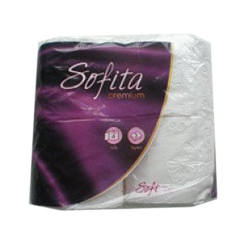 фото Туалетная бумага sofita premium 3 слоя 4 шт.