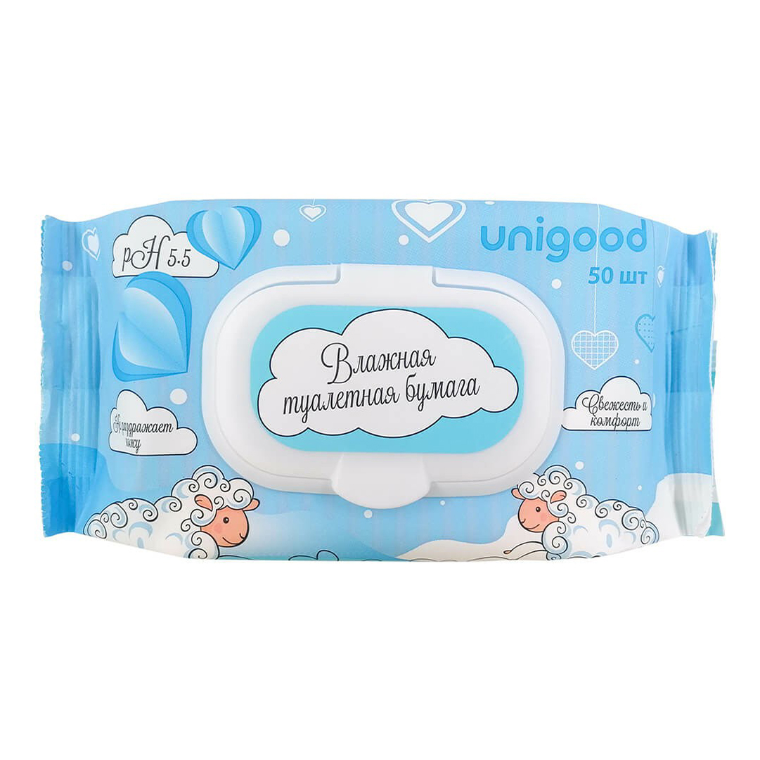 Туалетная бумага Unigood 50 шт.