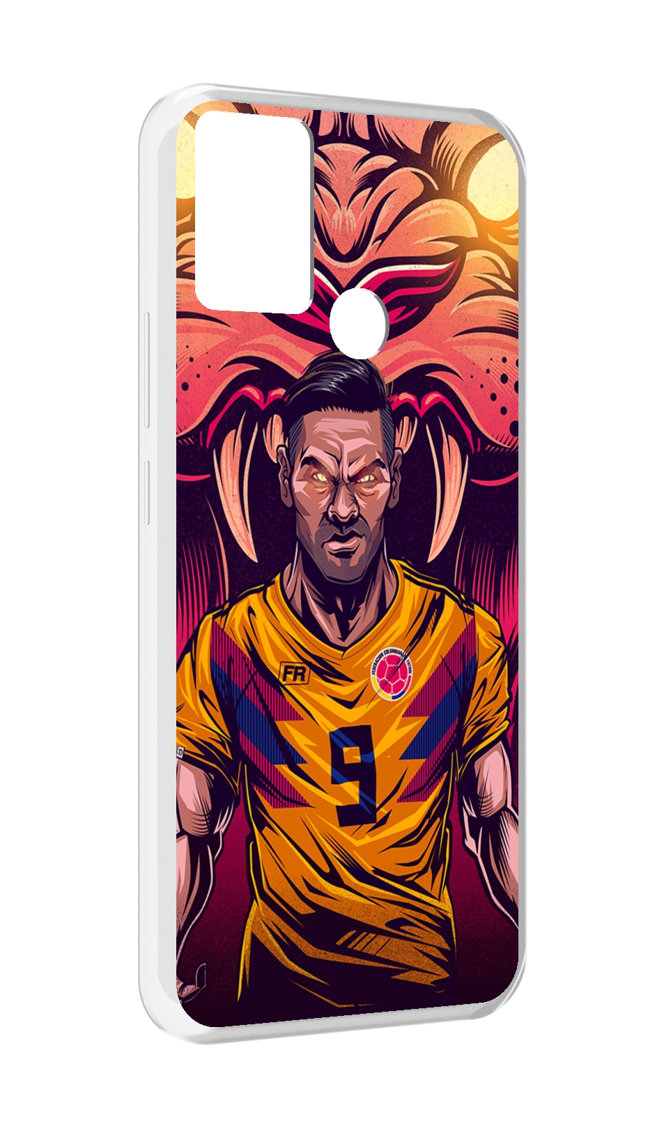 

Чехол MyPads парень-тигр-красный для Infinix Hot 11 Play, Прозрачный, Tocco