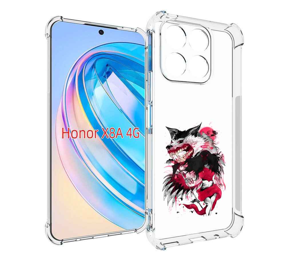 

Чехол MyPads красная шапочка для Honor X8a, Tocco