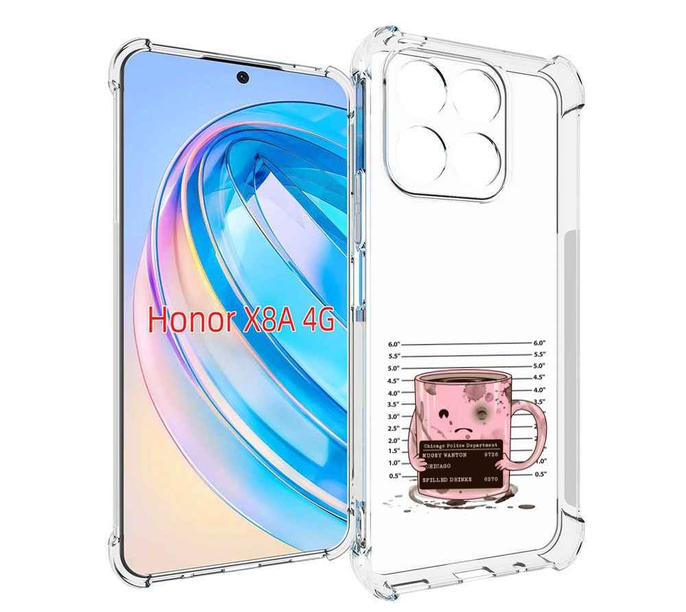 

Чехол MyPads кружка для Honor X8a, Tocco