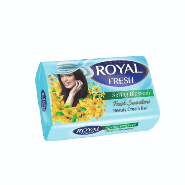 Туалетное мыло твердое Royal Fresh Весеннее цветение для лица и тела 120 г