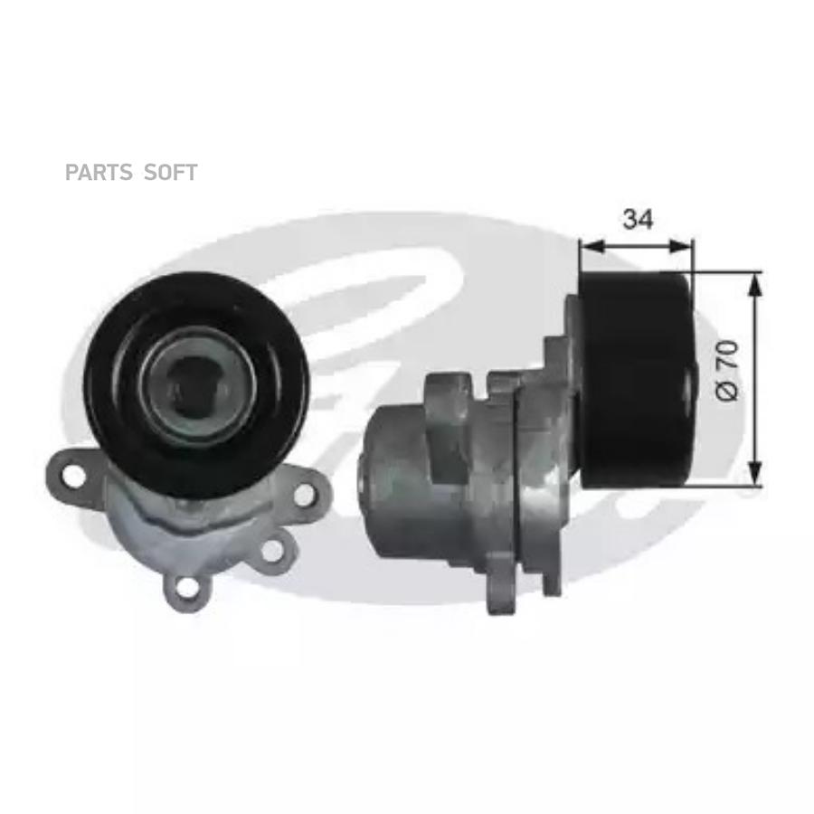 

Ролик автомобильный Gates T39155