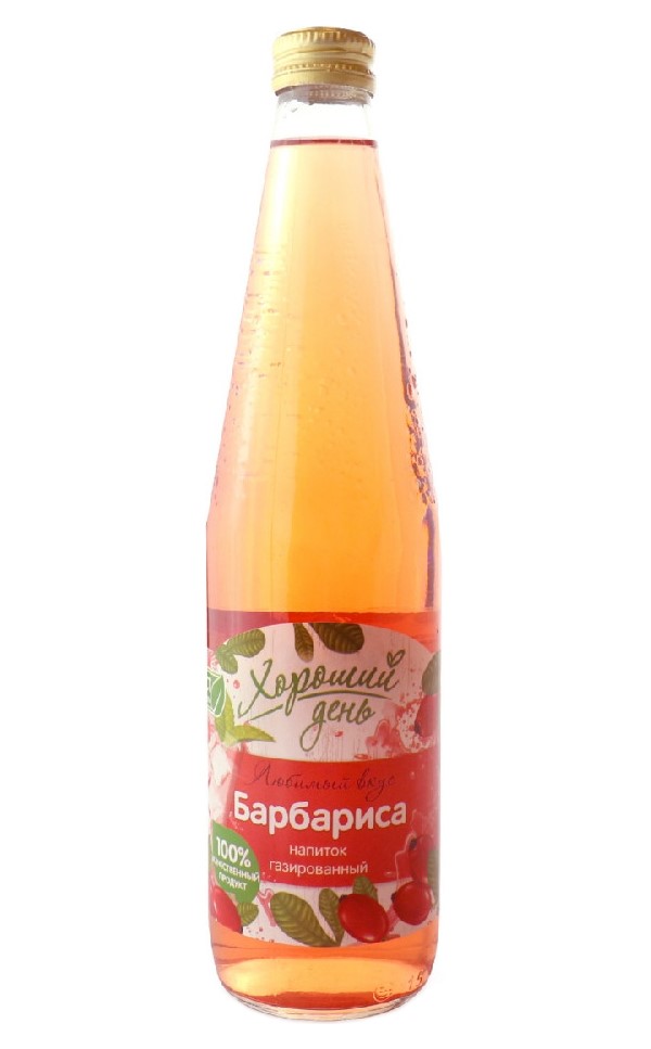 

Газированный напиток Хороший день Любимый вкус барбариса 0,5 л