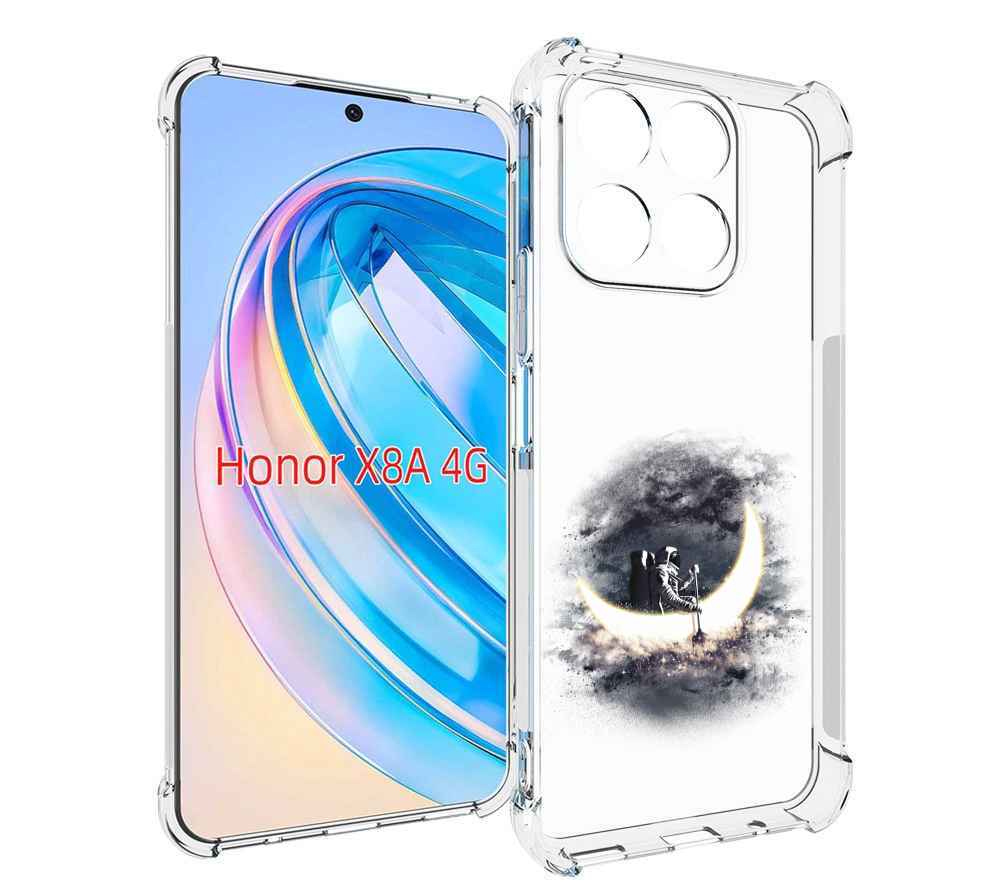 

Чехол MyPads лунный путешественник для Honor X8a, Tocco