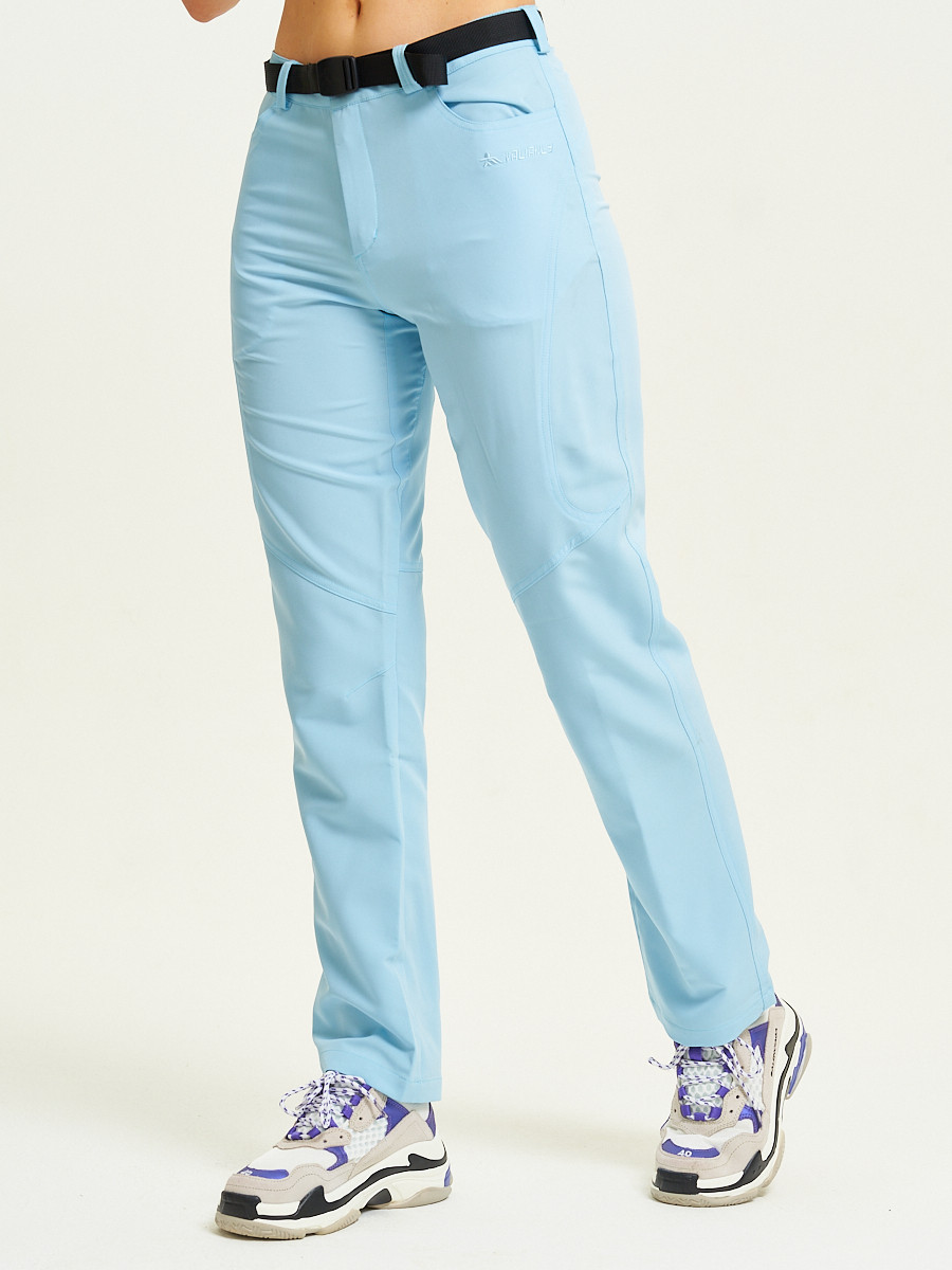 фото Спортивные брюки женские valianly 33419 голубые 44 ru