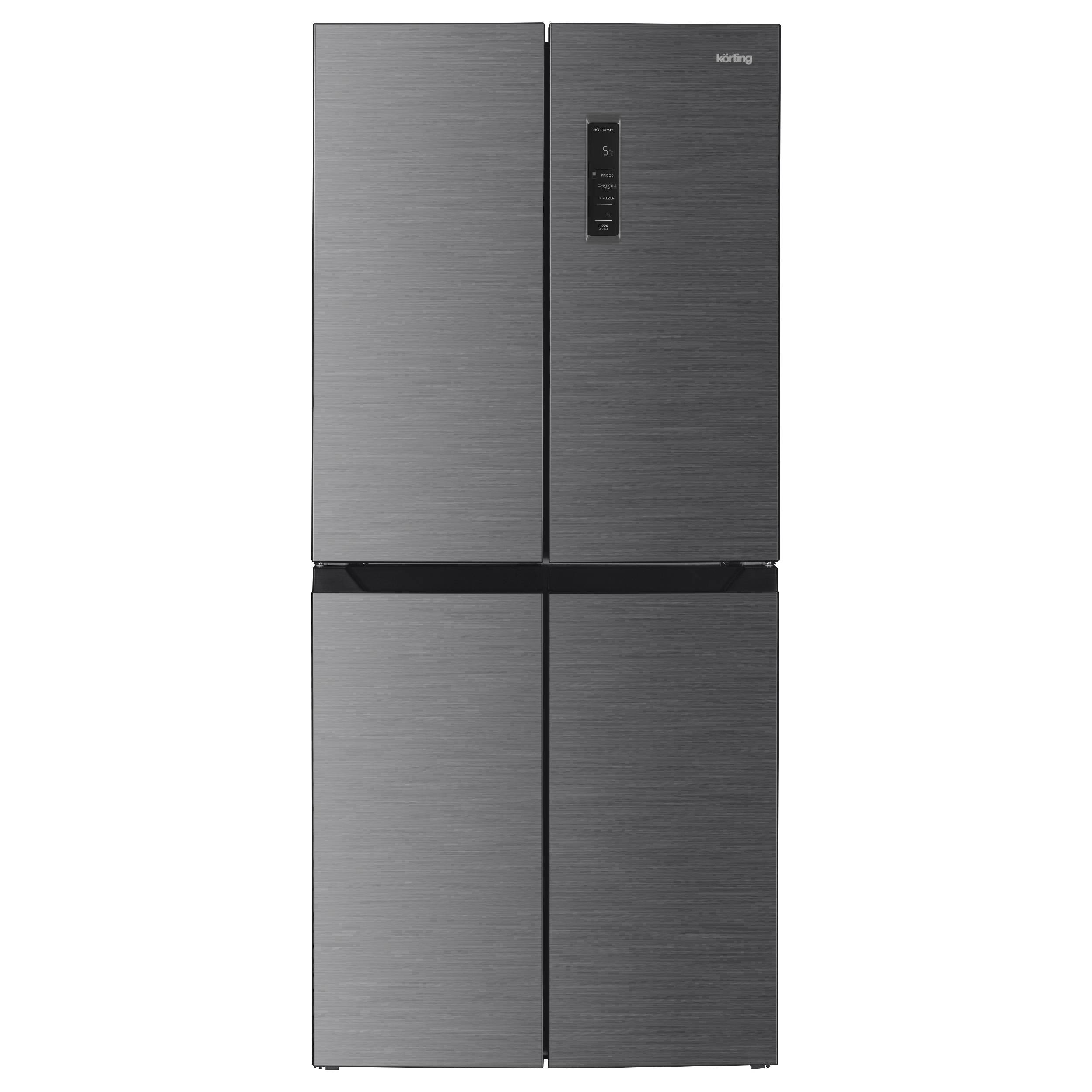 Холодильник Korting KNFM 91868 X серый степлер brauberg super 10 до 20 листов антистеплер серый 229083