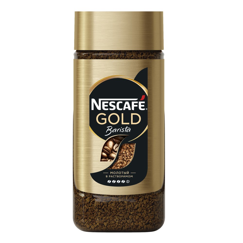 

Кофе Nescafe Gold Barista молотый растворимый 85 г