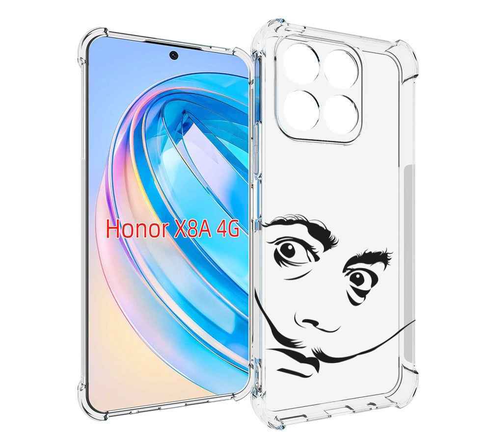 

Чехол MyPads мужчина с длинными усами для Honor X8a, Tocco
