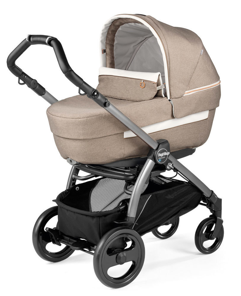 фото Коляска для новорожденных peg-perego book 51 culla elite mon amour 3737650824334