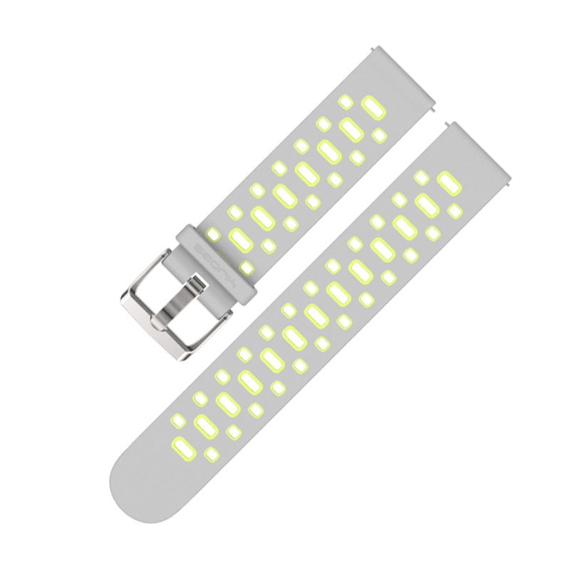 

Ремешок Mijobs для Amazfit Bip/Bip Lite/GTR 42mm/GTS, 20 мм, (серый/зеленый), Bip