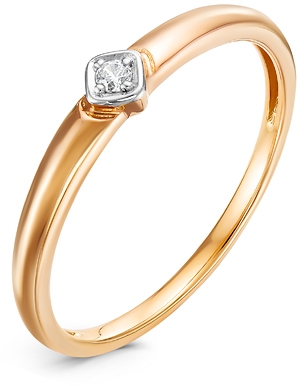 

Кольцо женское Diamond Union 5-3470-103 р.17.5, 5-3470-103
