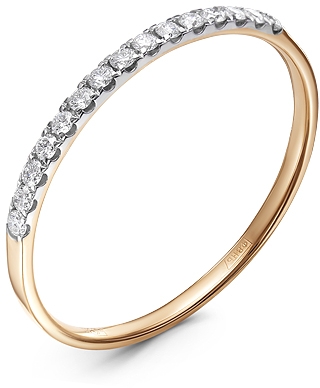 

Кольцо женское Diamond Union 5-3645-103 р.17.5, 5-3645-103