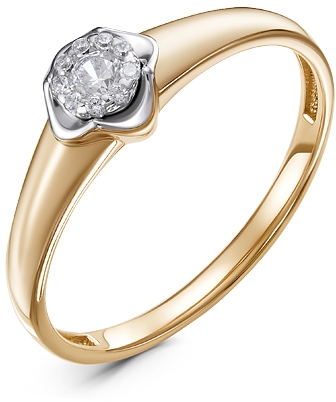 

Кольцо женское Diamond Union 5-3581-103 р.17, 5-3581-103